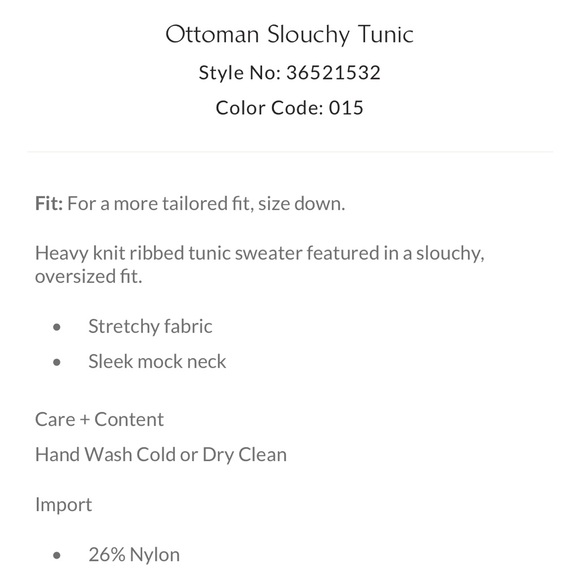 Free People Ottoman Slouchy Tunic size S - Picture 7 of 8